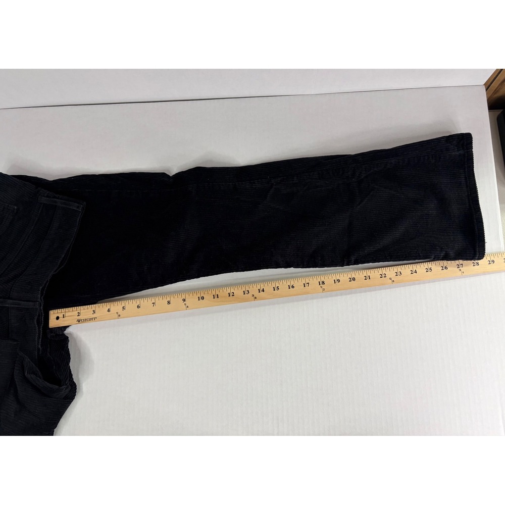Levi's Black Corduroy Pants Mens 31x30 Slim Fit Stretch 5 Pocket Casual - Picture 8 of 14